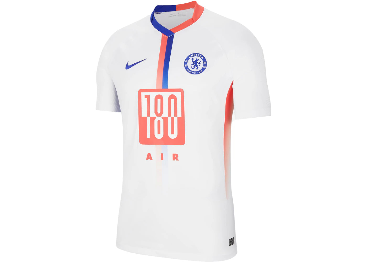 Nike Chelsea F.C. Stadium Air Max Men's Football Shirt White/Concord