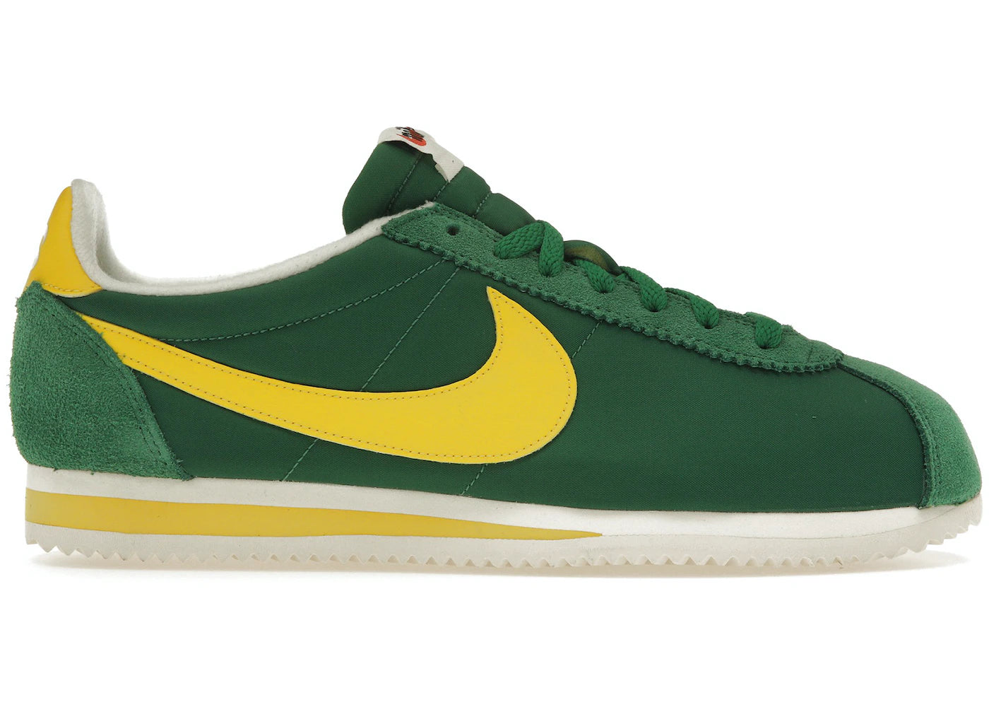 Nike Classic Cortez Pine Green/Opti Yellow