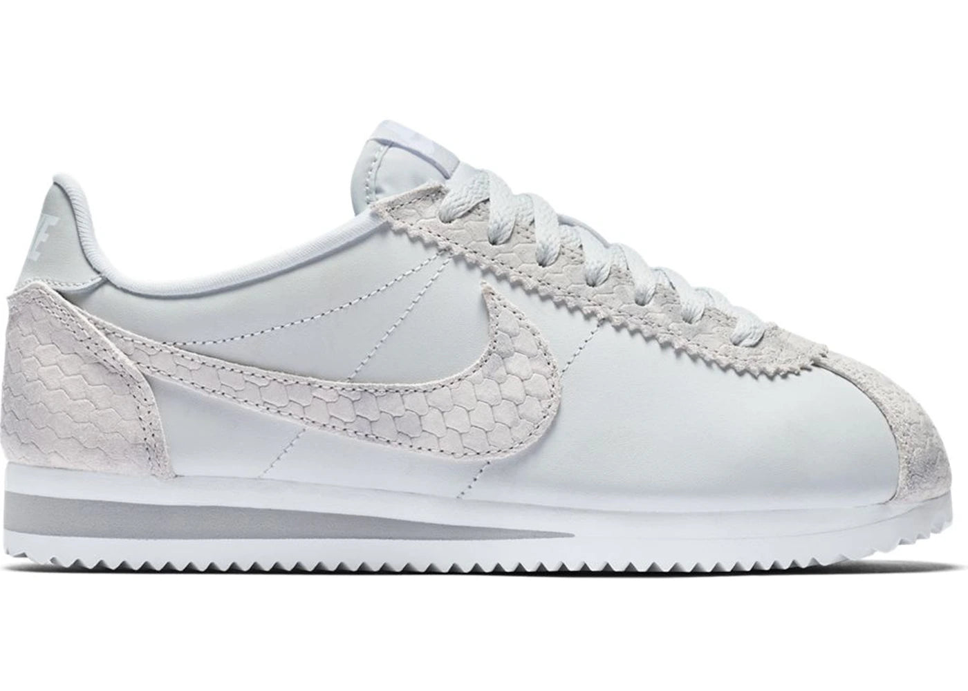 Nike Classic Cortez Pure Platinum Snake (Women's)