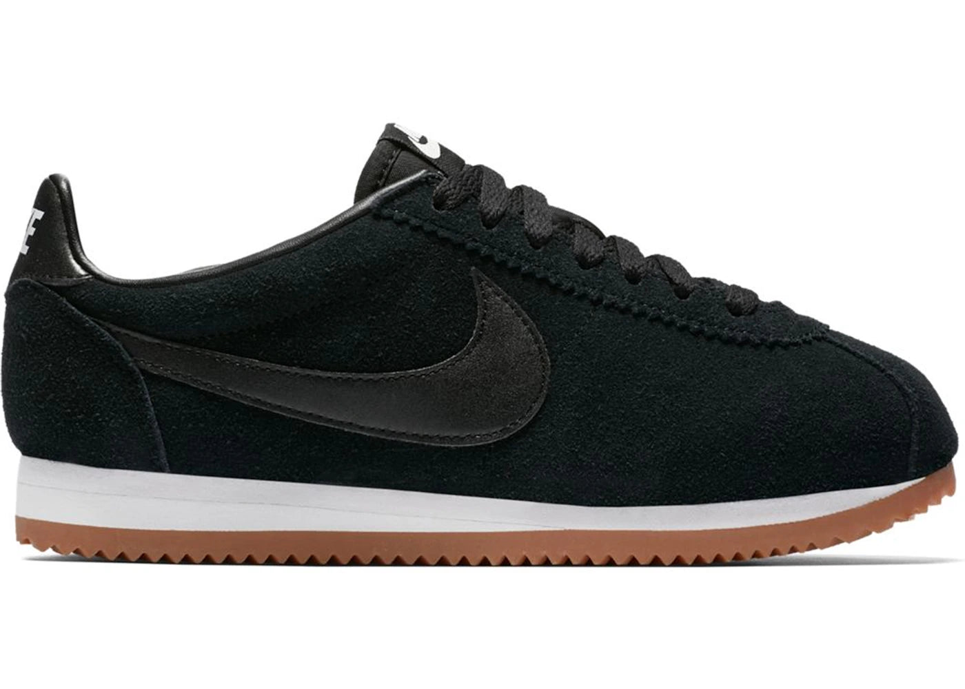 Nike Classic Cortez Suede Black Gum (Women's)