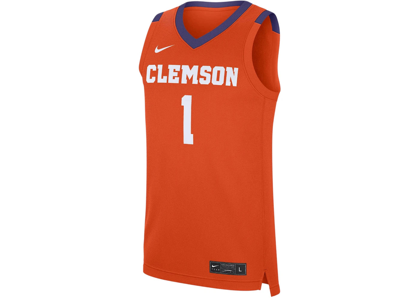 Nike Clemson Tigers Replica College Basketball Jersey University Orange