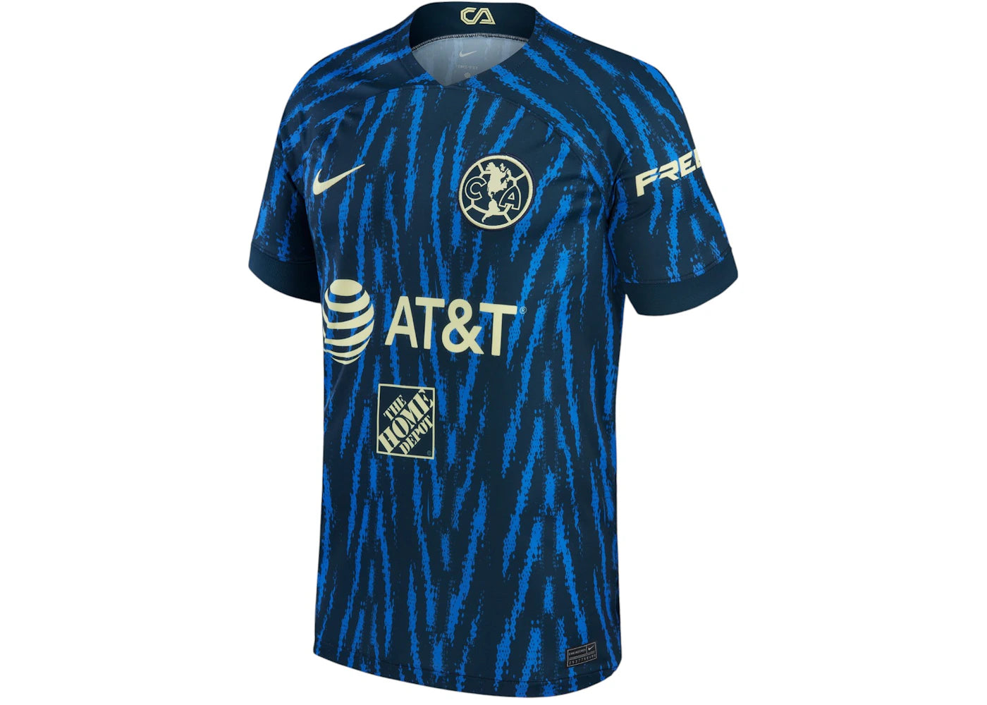 Nike Club America 2022/23 Away Replica Jersey Blue