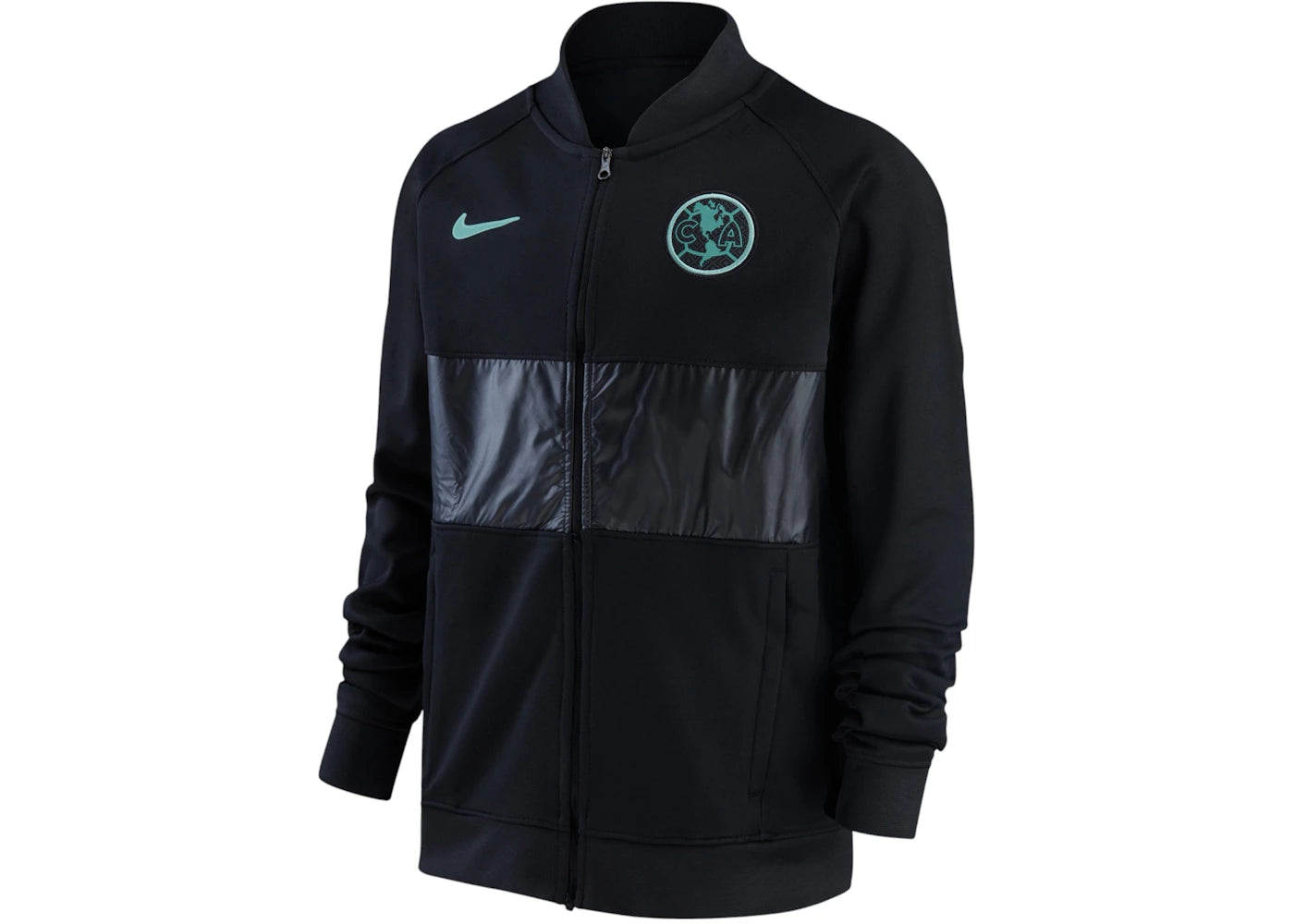 Nike Club America Kids I96 Anthem Raglan Full-Zip Jacket Black