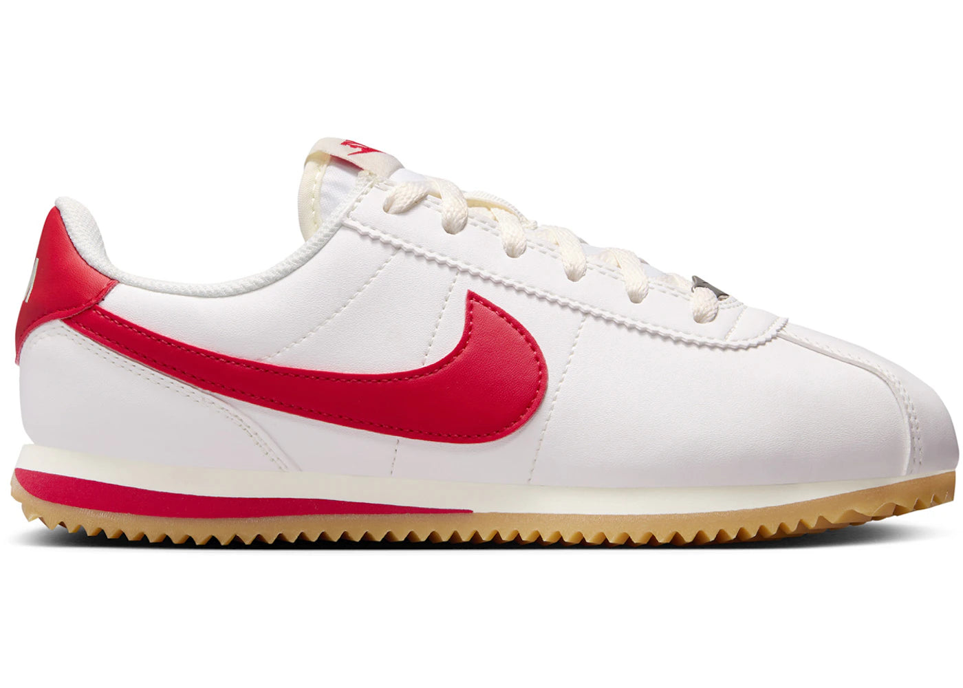 Nike Cortez Sail Gum Yellow University Red (GS)