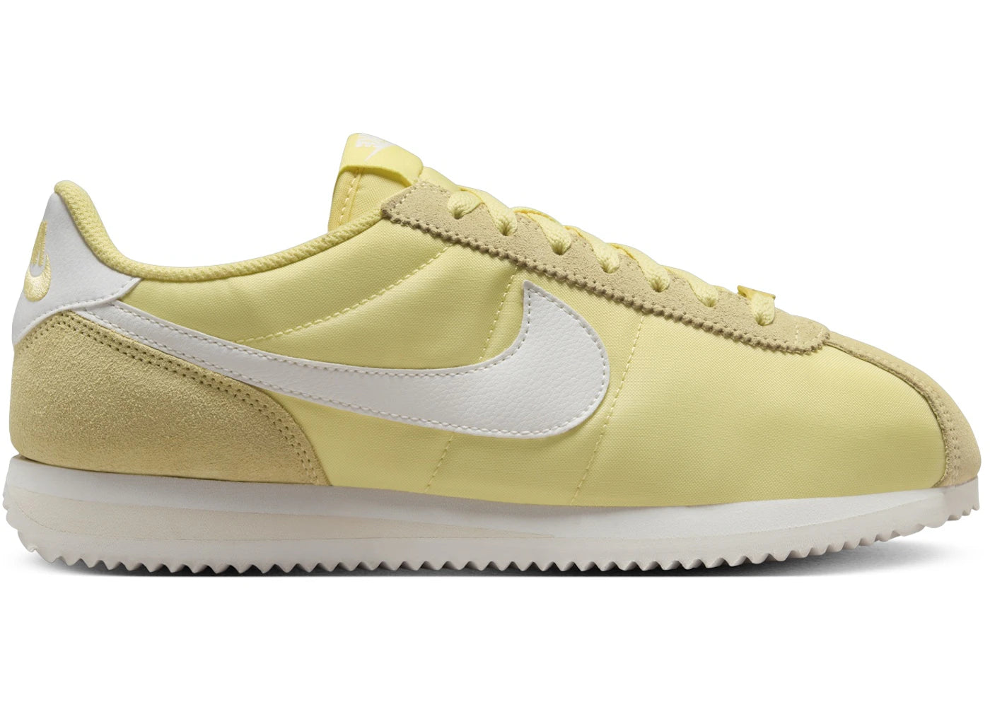Nike Cortez TXT Soft Yellow Coconut Milk Sail (Women's)