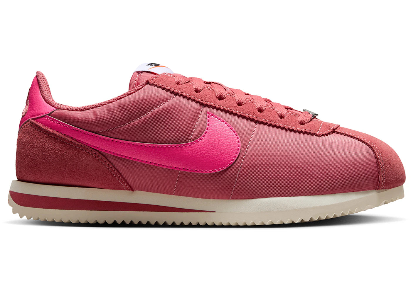 Nike Cortez Textile Adobe Alabaster Safety Orange Hyper Pink (Women's)