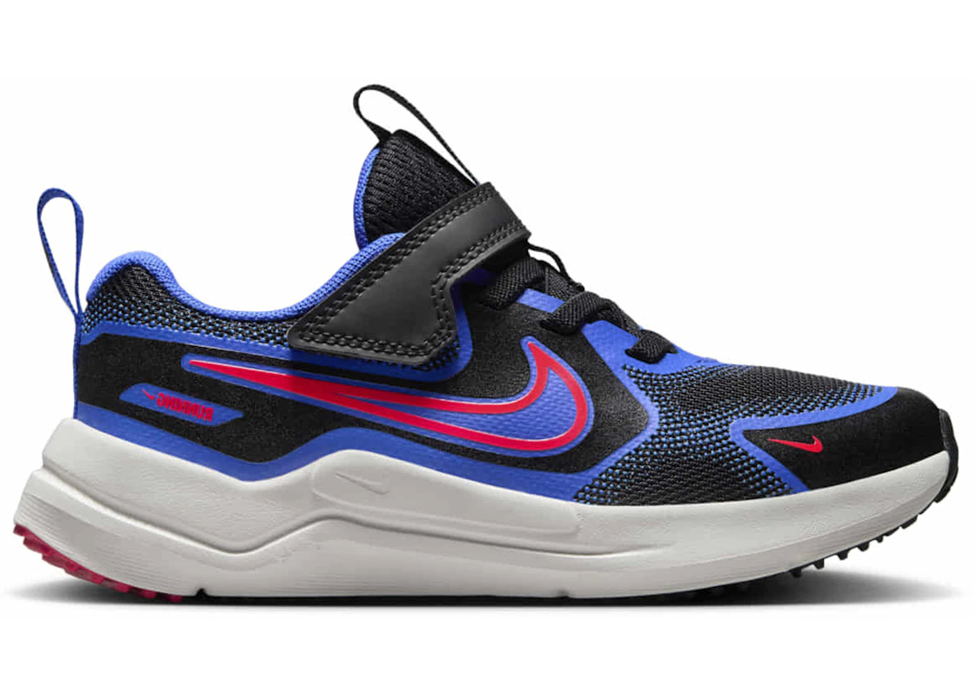 Nike Cosmic Runner Black Hyper Royal Summit White Bright Crimson (PS)