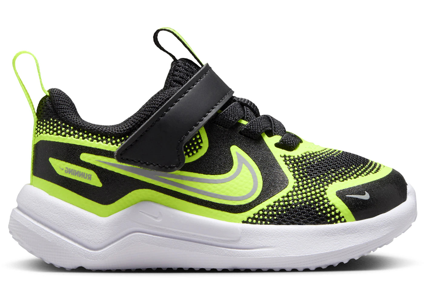 Nike Cosmic Runner Black Volt Wolf Grey (TD)