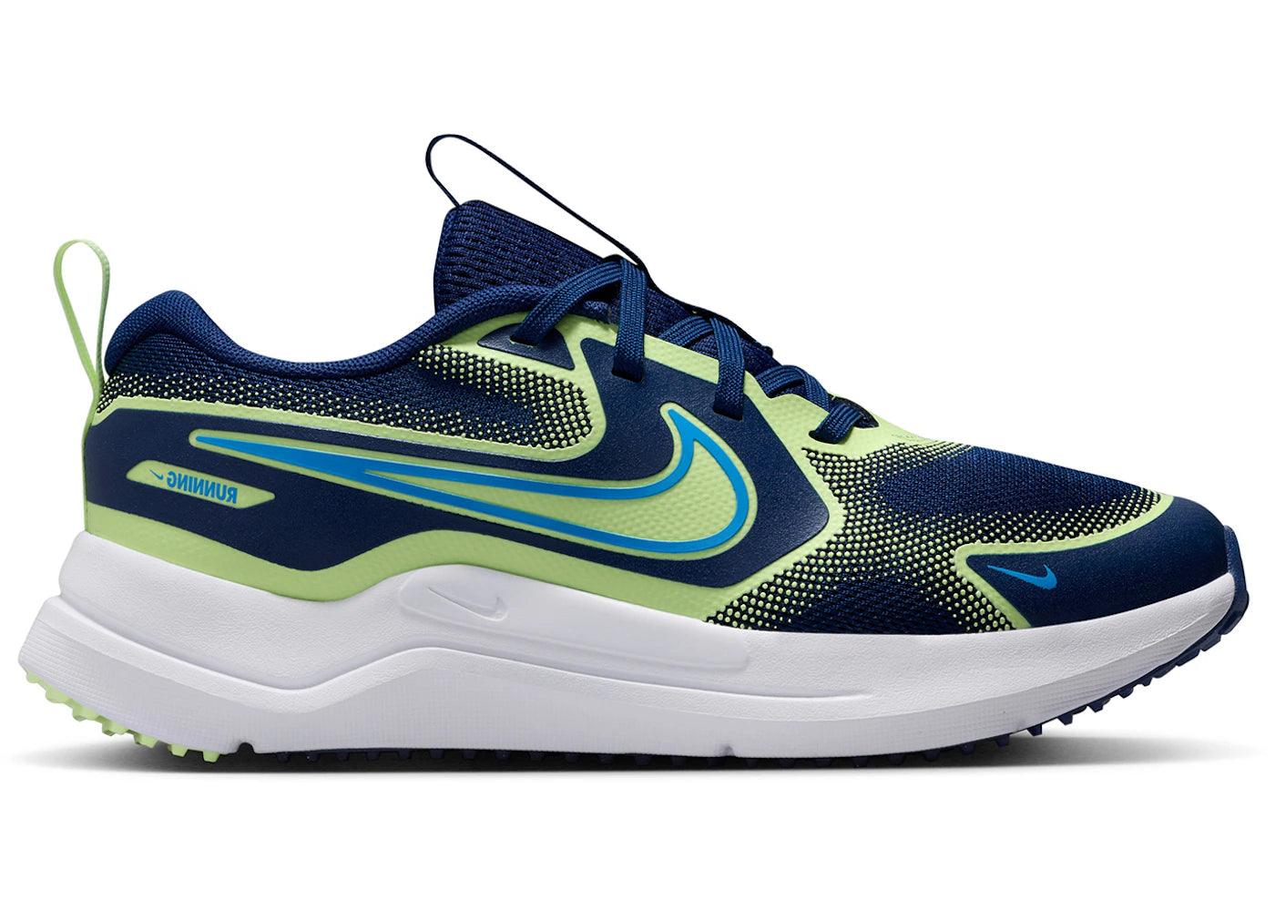 Nike Cosmic Runner Blue Void Barely Volt University Blue (GS)