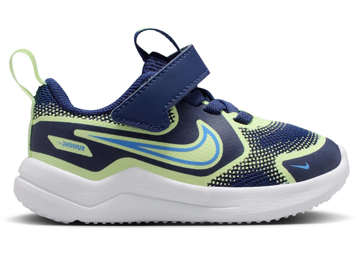 Nike Cosmic Runner Blue Void Barely Volt University Blue (TD)