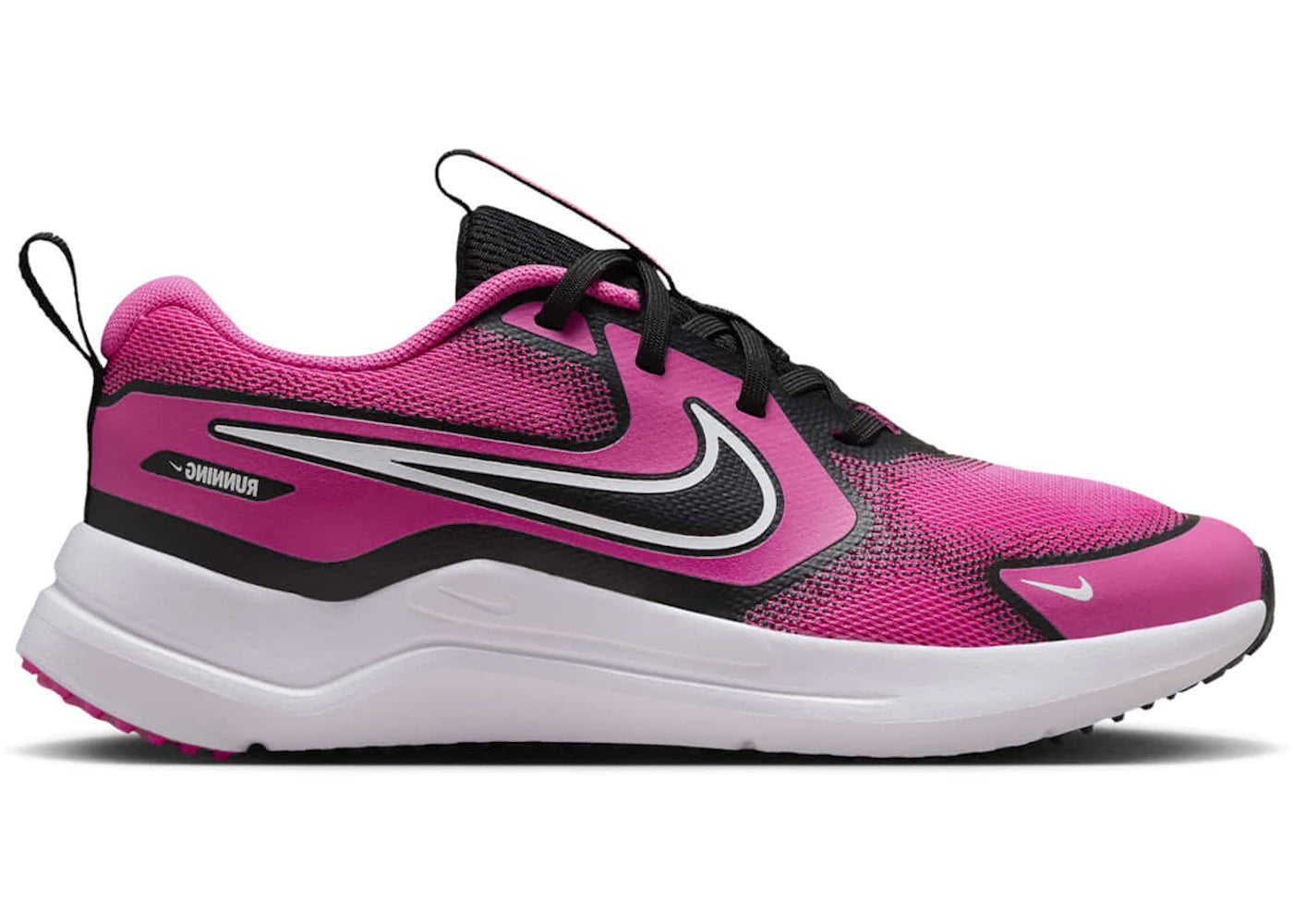 Nike Cosmic Runner Laser Fuchsia Black White (GS)