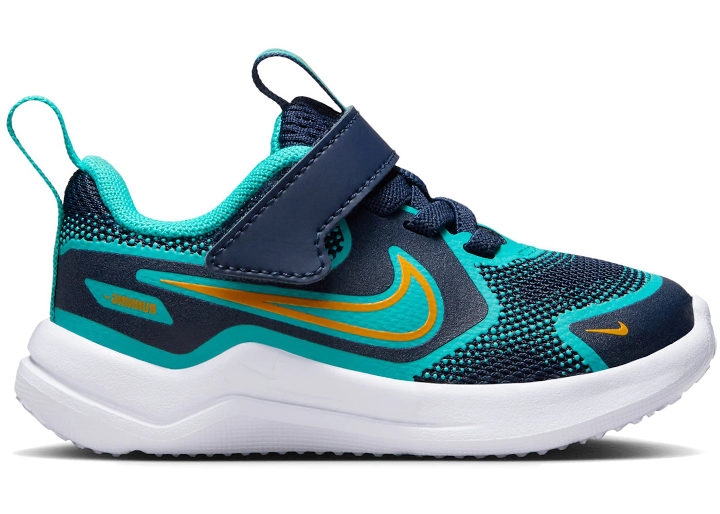 Nike Cosmic Runner Midnight Navy Dusty Cactus White Orange Peel (TD)
