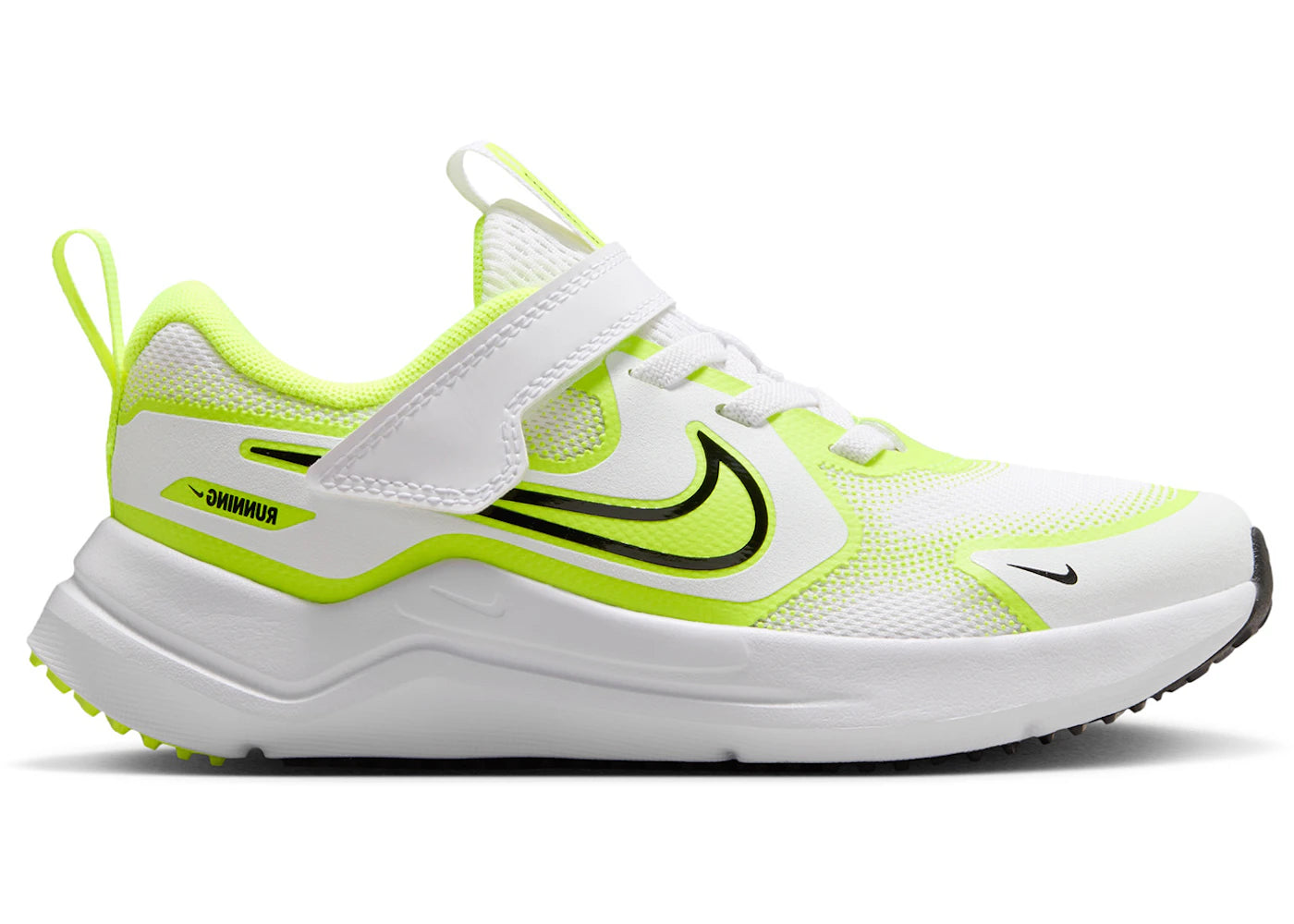 Nike Cosmic Runner White Volt Black (PS)