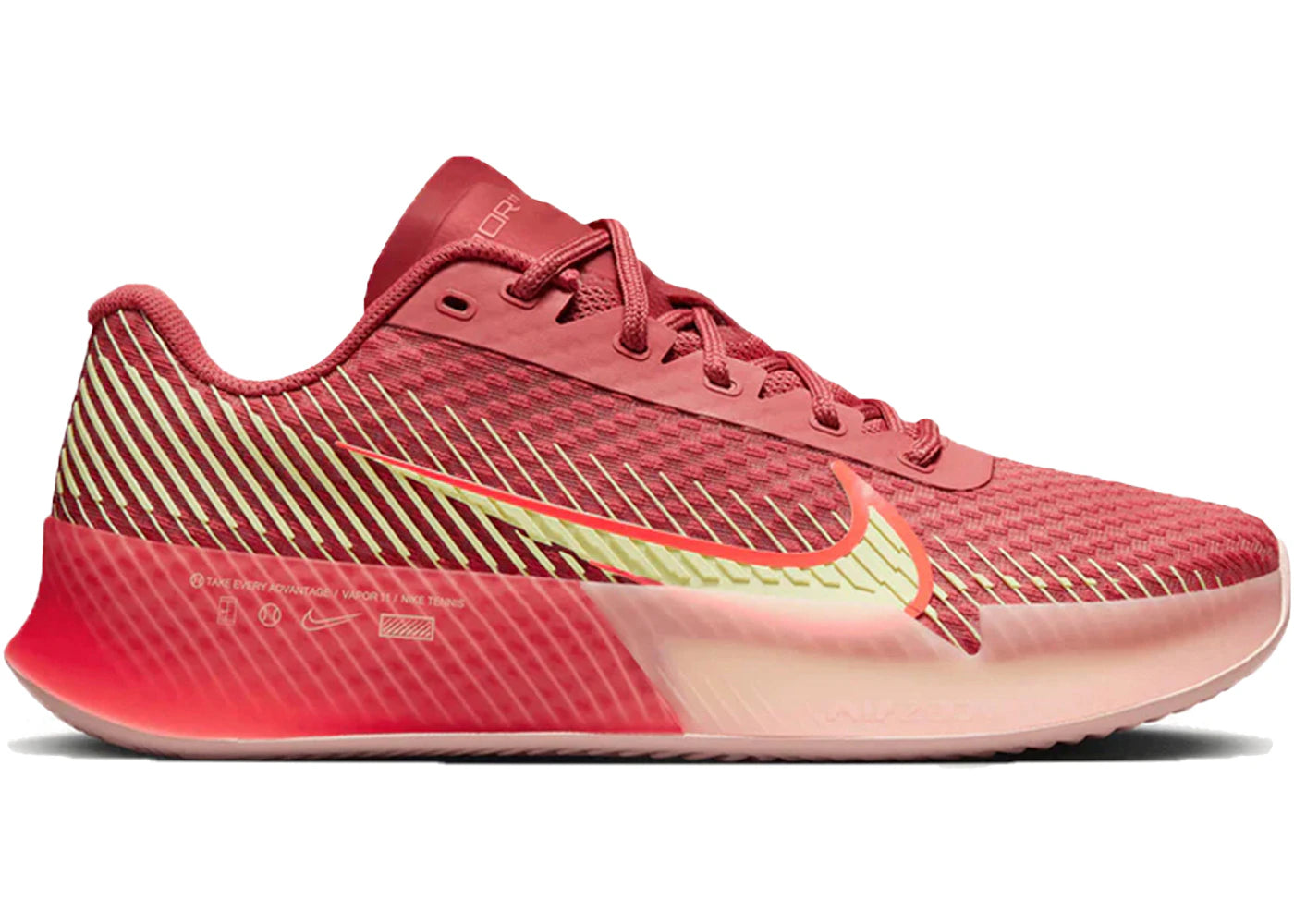 Nike Court Air Zoom Vapor 11 Clay Adobe Hot Punch (Women's)