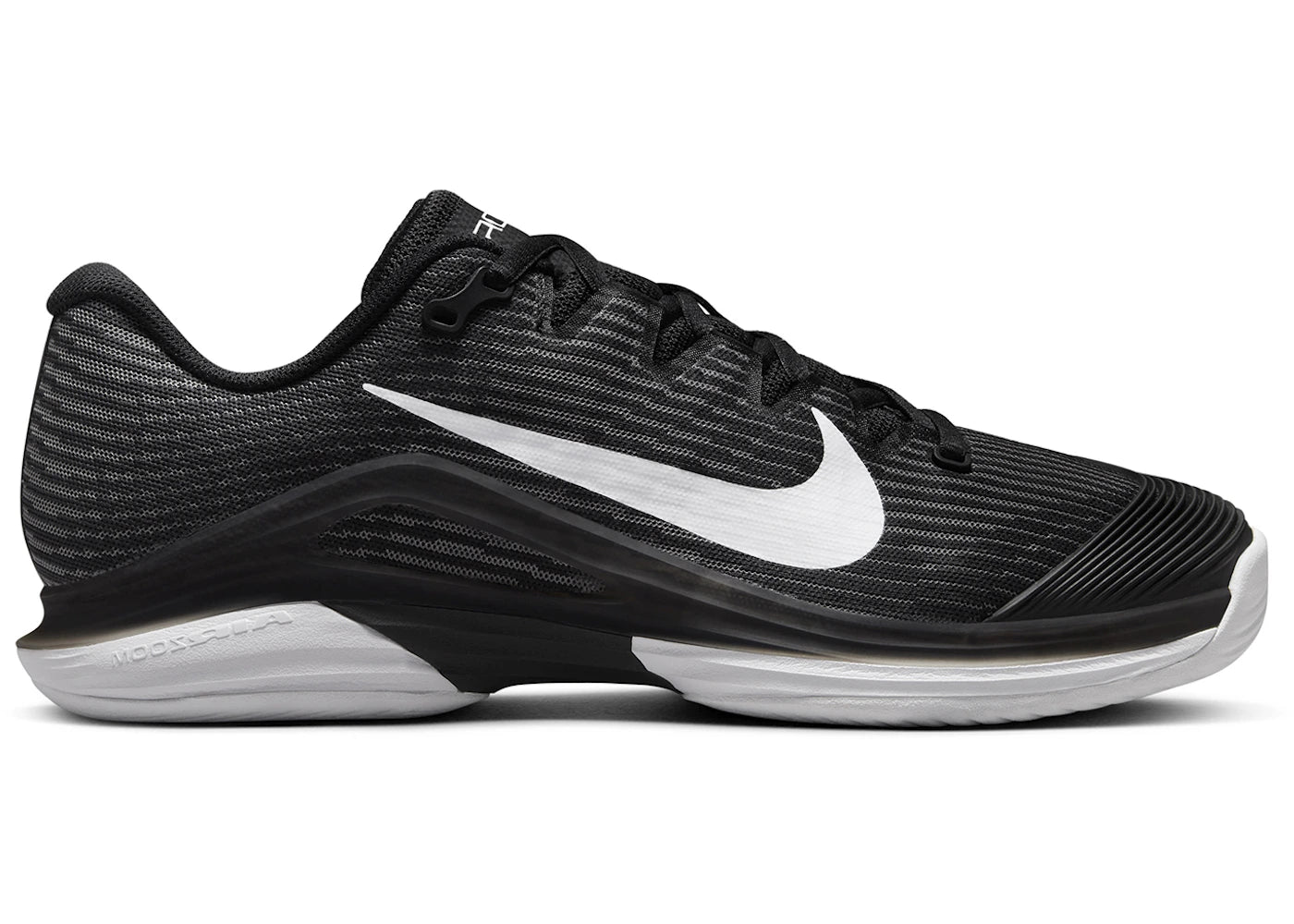 Nike Court Air Zoom Vapor 12 HC Black Dark Smoke Grey White (Women's)