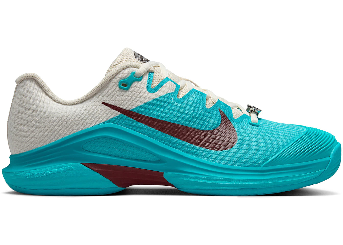 Nike Court Air Zoom Vapor 12 Premium HC Dusty Cactus Dark Team Red (Women's)