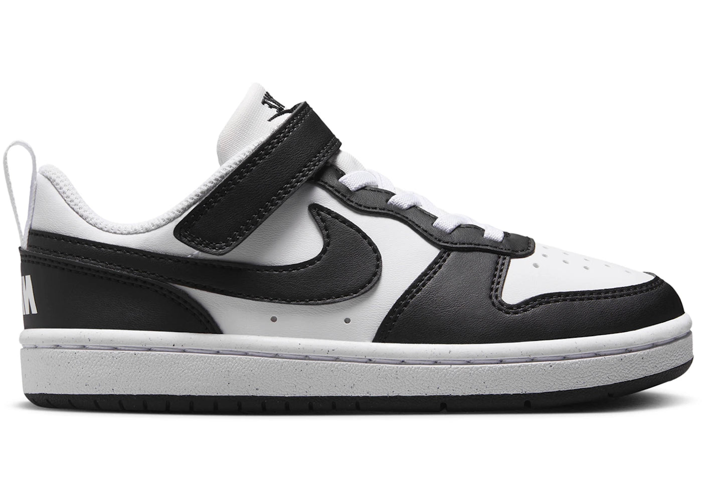 Nike Court Borough Low Recraft Black White (PS)