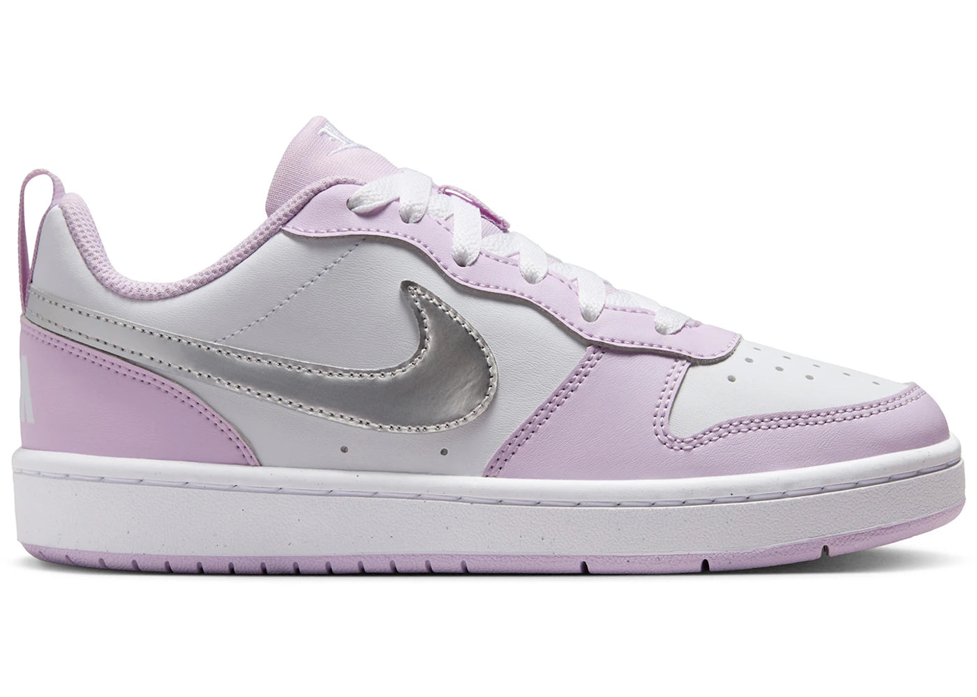Nike Court Borough Low Recraft SE Doll White Metallic Silver (GS)