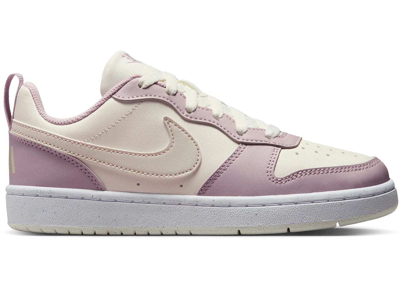 Nike Court Borough Low Recraft Sail Particle Rose White Light Orewood Brown (GS)