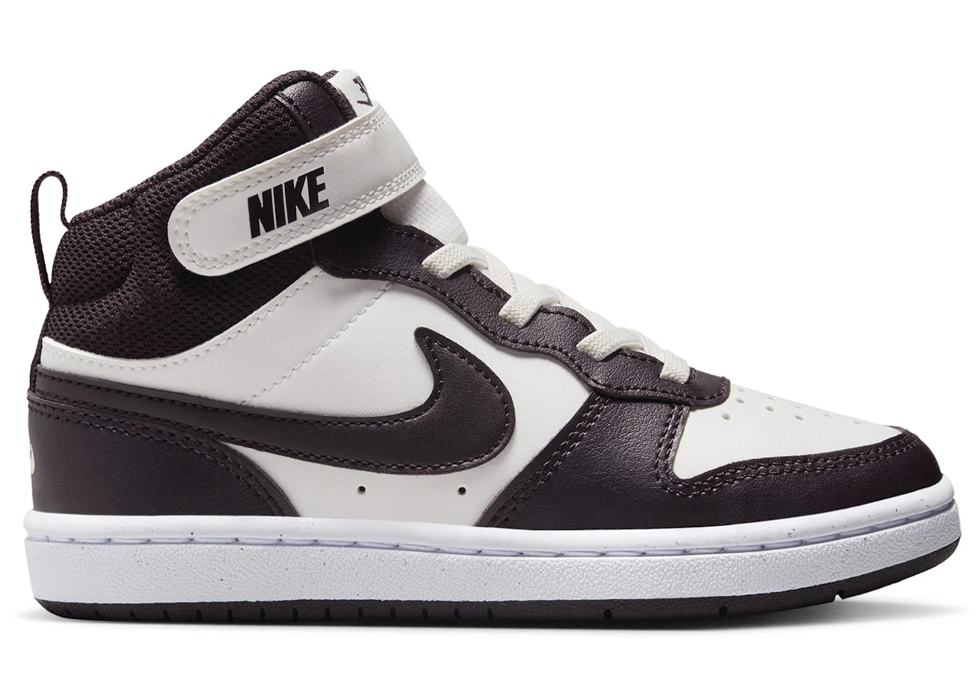 Nike Court Borough Mid 2 Sail White Burgundy Ash (PS)