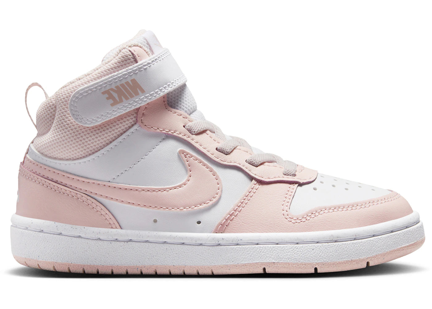 Nike Court Borough Mid 2 White Echo Pink (PS)