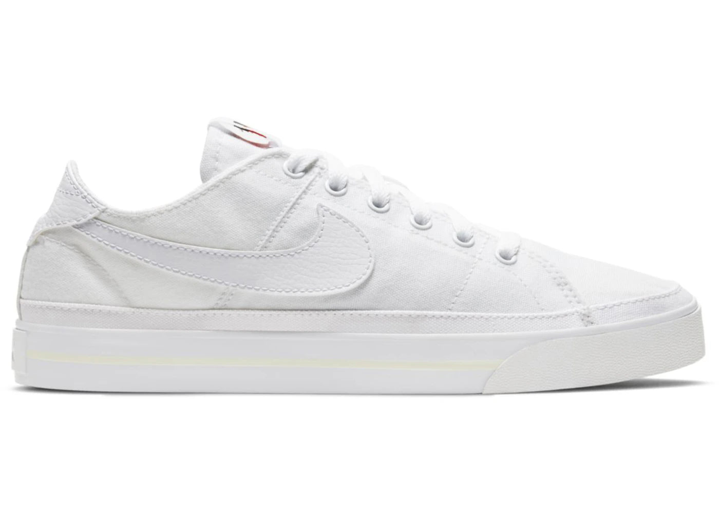 Nike Court Legacy Canvas Triple White (Women's)
