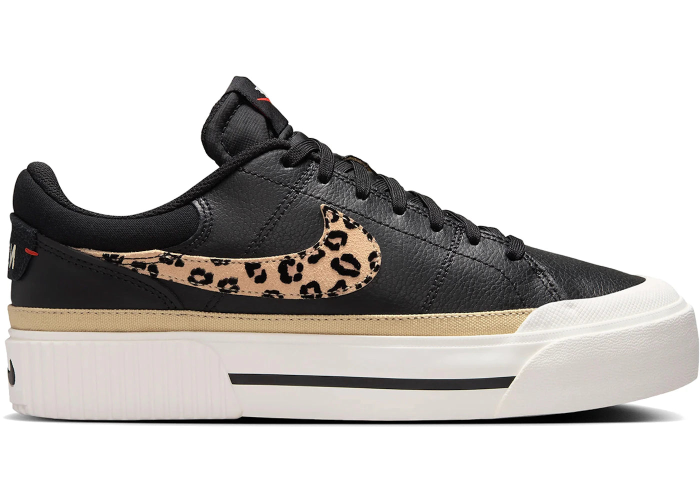 Nike Court Legacy Lift Leopard Black (Women's)