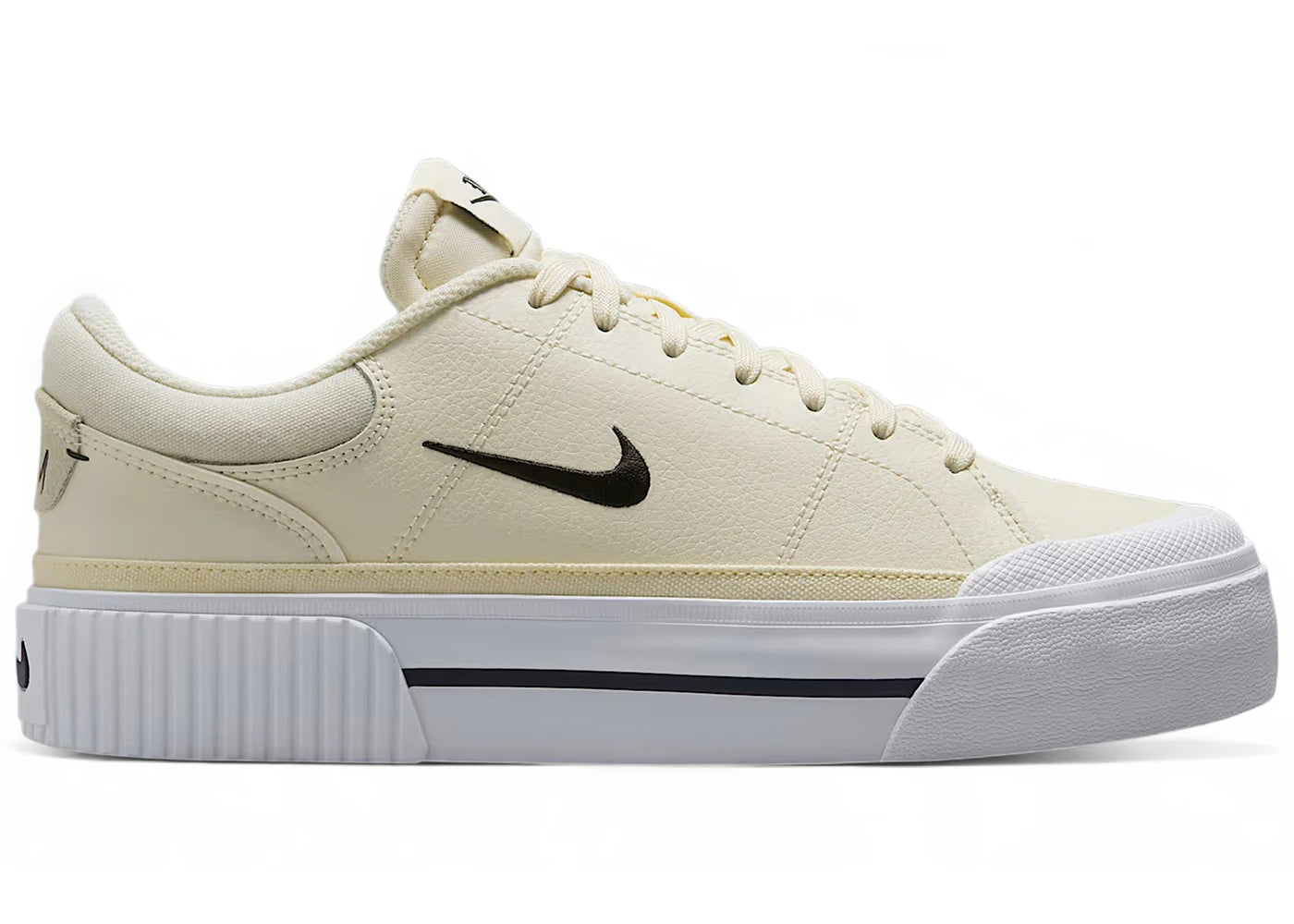 Nike Court Legacy Lift Pale Ivory Black (Women's)