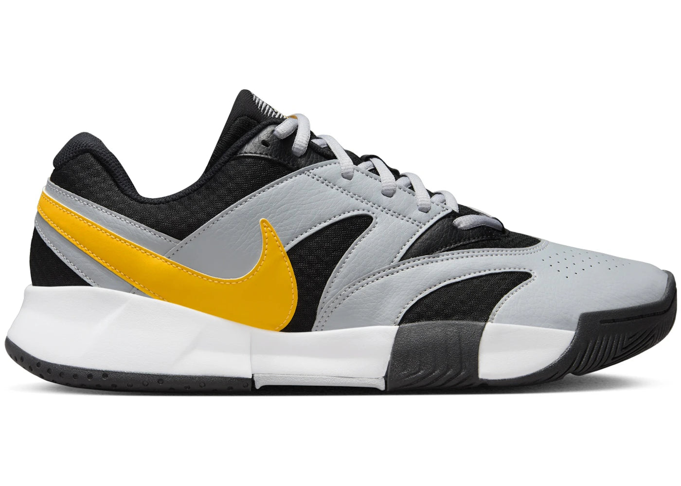 Nike Court Lite 4 Black Wolf Grey White Laser Orange