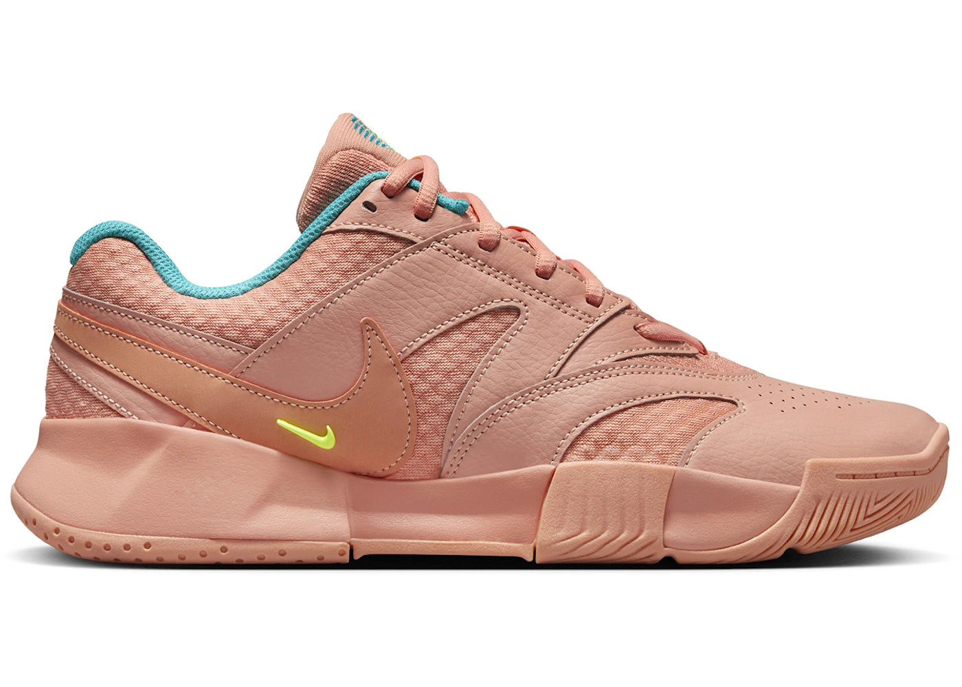 Nike Court Lite 4 HC Apricot Agate Dusty Cactus Volt (Women's)
