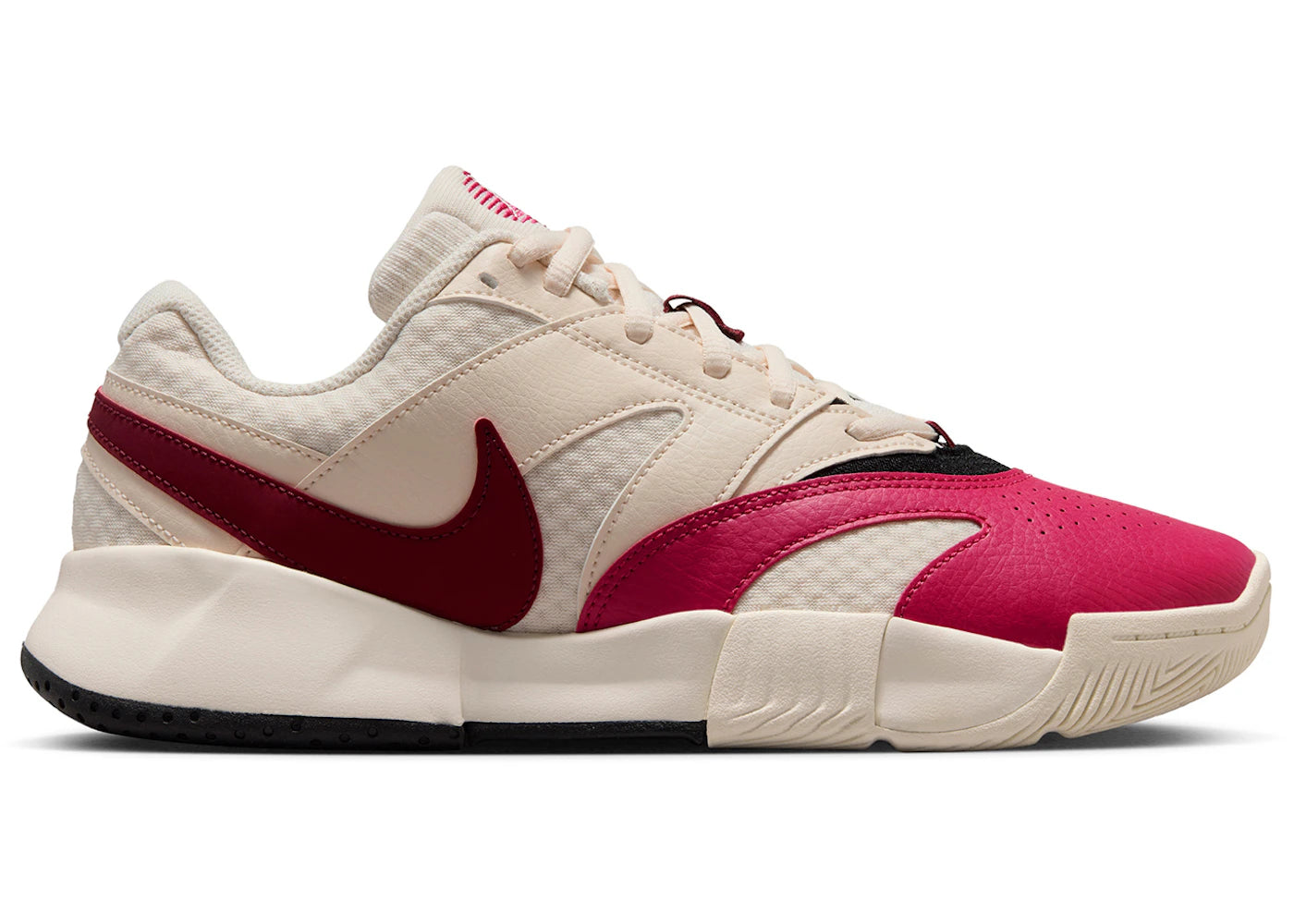 Nike Court Lite 4 Pale Ivory Sail Black Team Red (Women's)