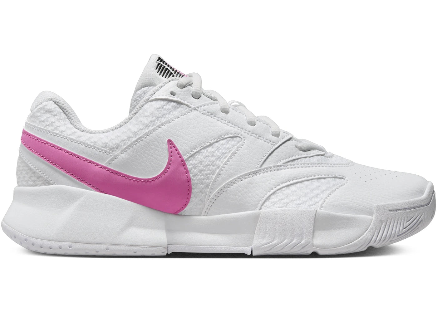 Nike Court Lite 4 White Black Playful Pink (Women's)