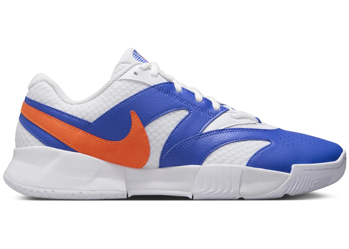 Nike Court Lite 4 White Hyper Royal Hyper Crimson