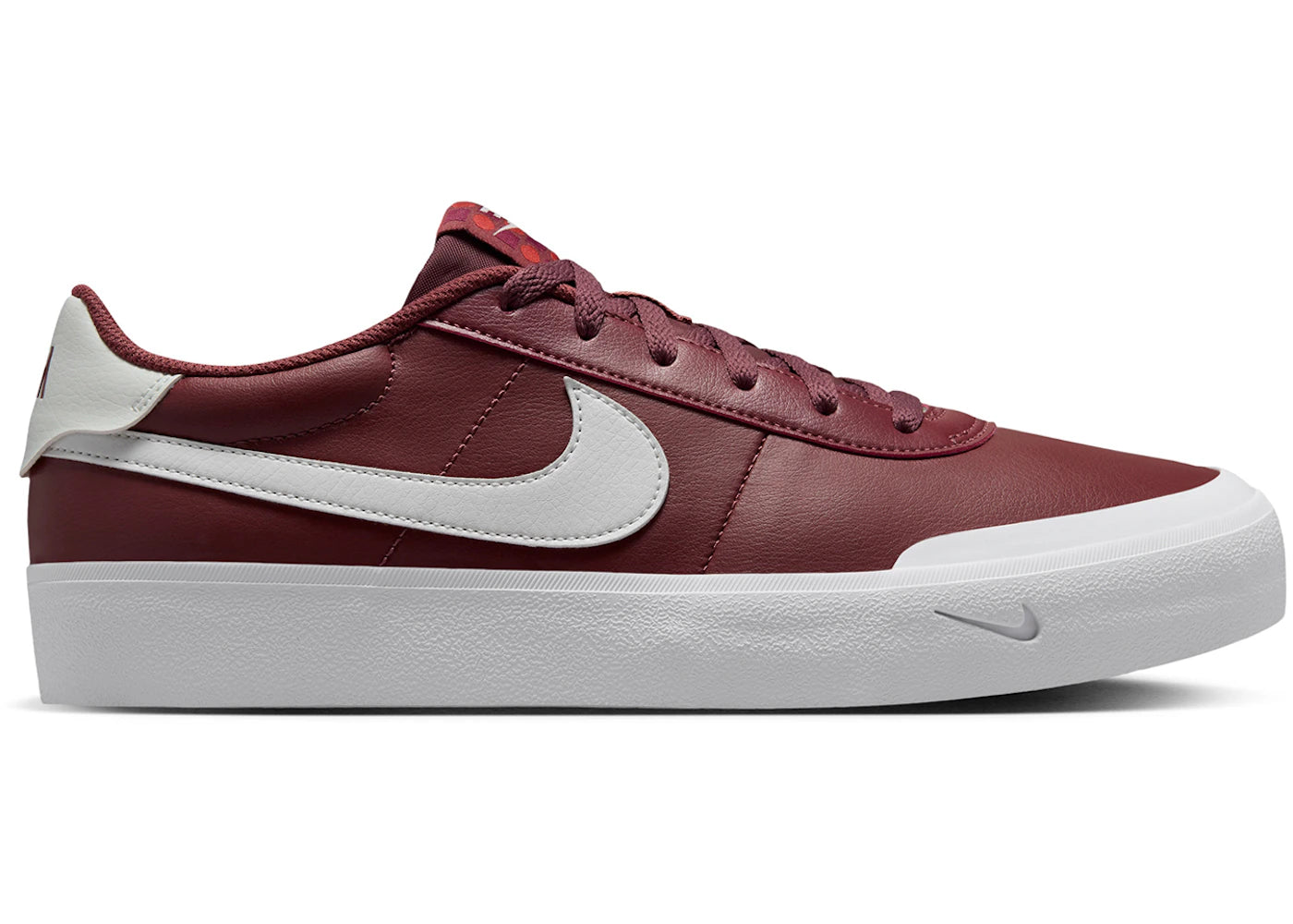 Nike Court Shot Red Sepia White Redstone Summit White
