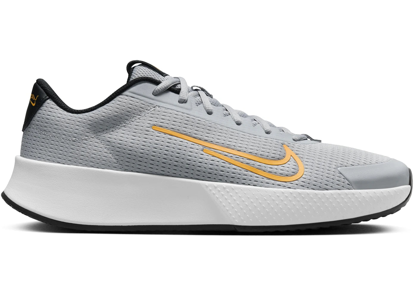 Nike Court Vapor Lite 2 Clay Wolf Grey Black Laser Orange