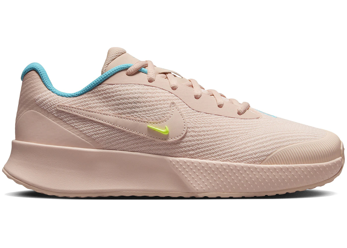 Nike Court Vapor Lite 3 HC Washed Coral Volt Dusty Cactus (Women's)