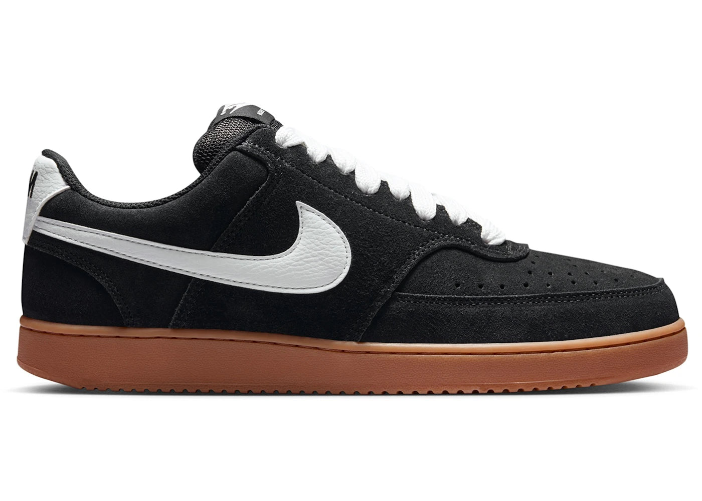 Nike Court Vision Low FL Black White Gum