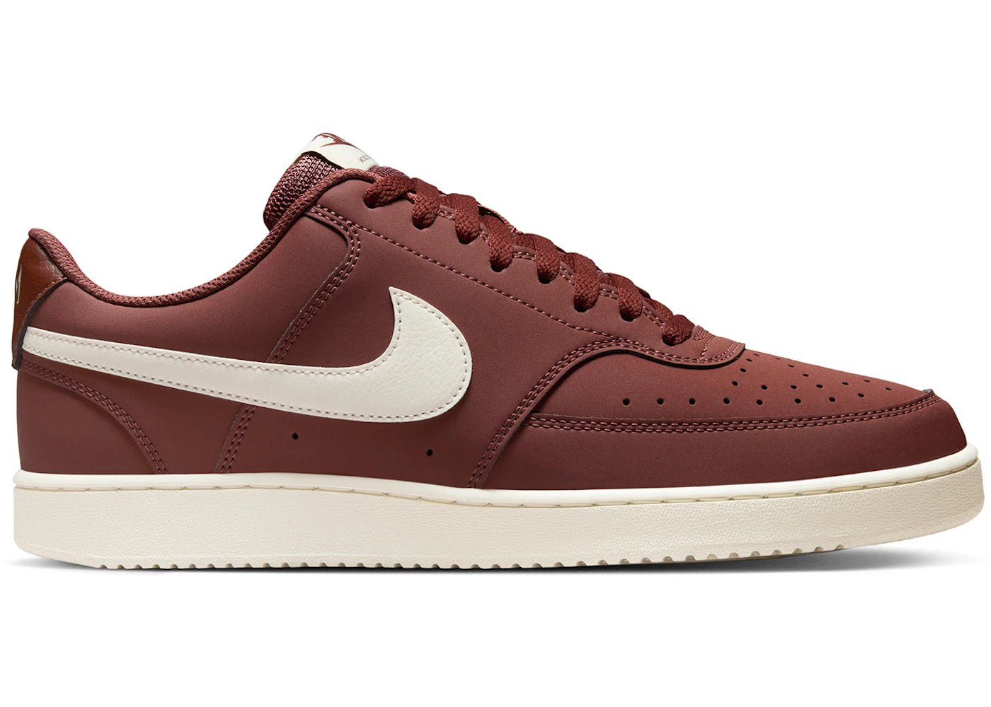 Nike Court Vision Low Premium Red Sepia Pale Ivory