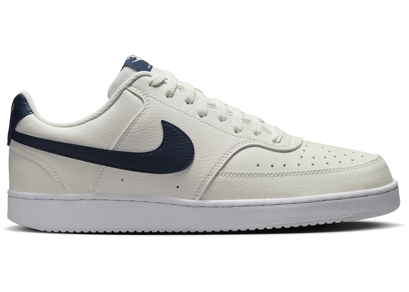Nike Court Vision Low Sail White Armory Navy