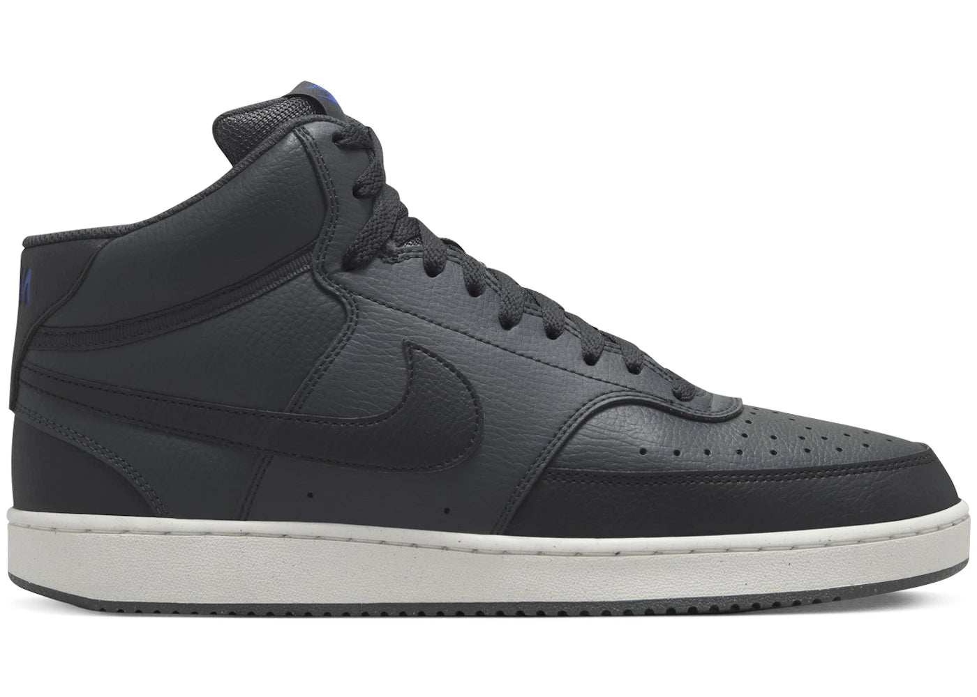 Nike Court Vision Mid Next Nature Dark Smoke Grey Off Noir Racer Blue Black