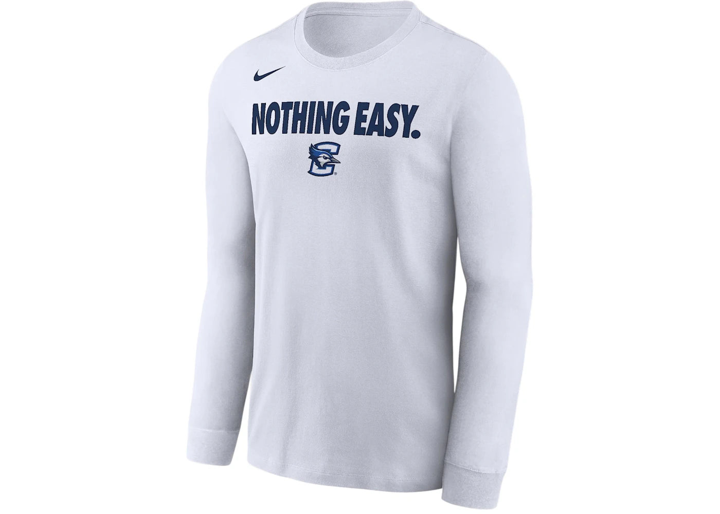 Nike Creighton College Long-Sleeve T-Shirt White