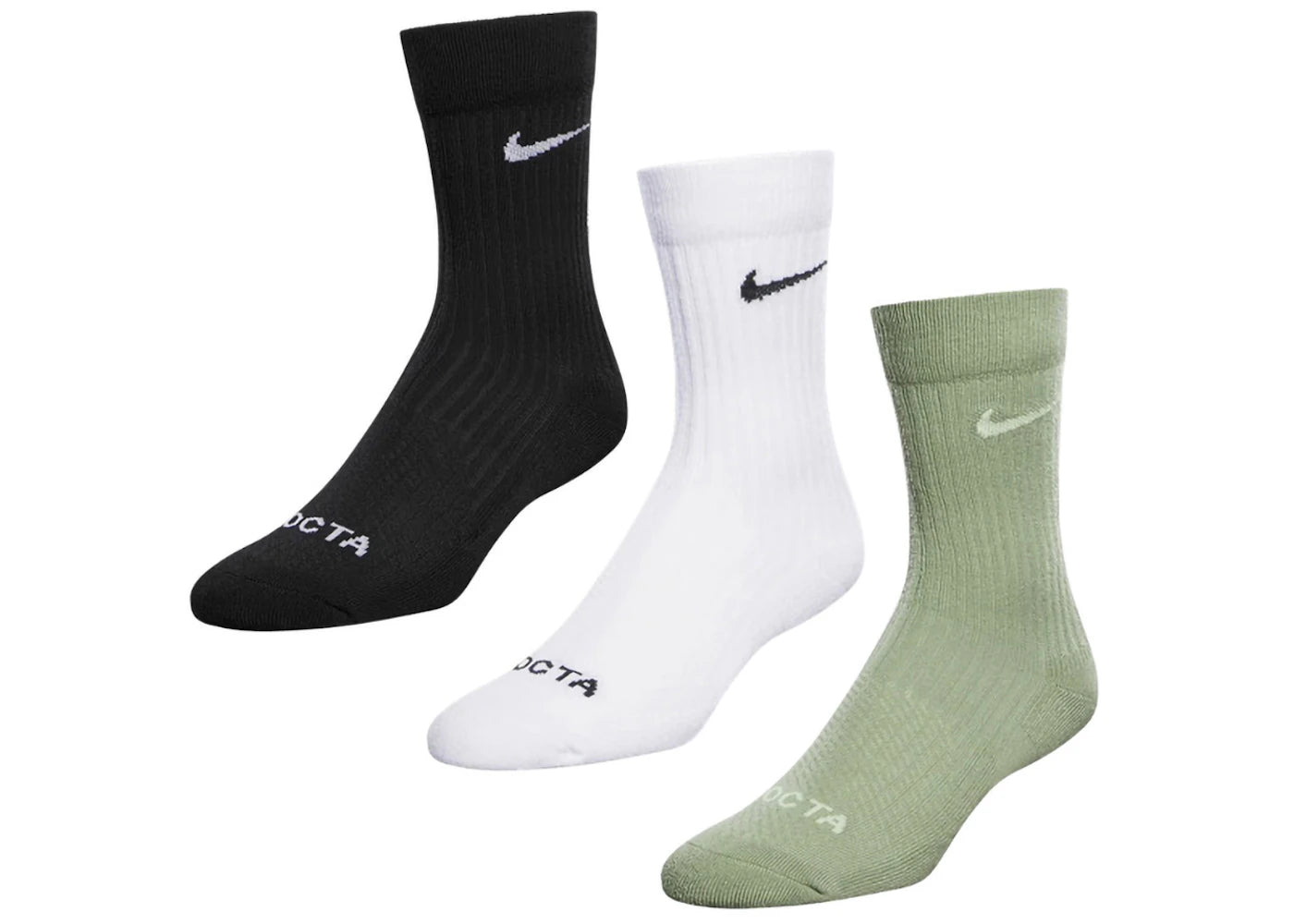 Nike Crew Cardinal Stock Socks (3 Pack) Multicolor