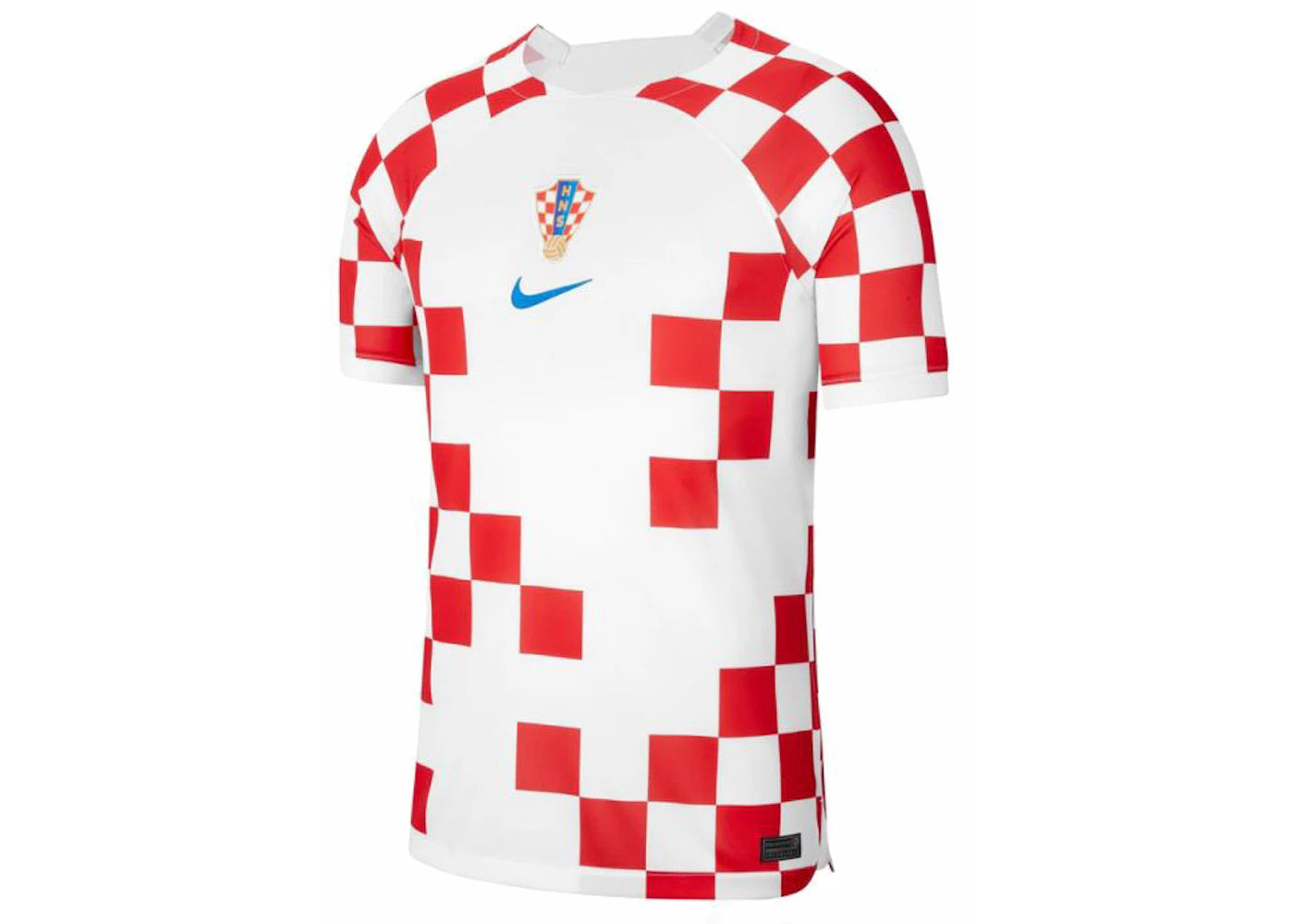 Nike Croatia 2022/23 Stadium Home Dri-FIT Soccer Jersey White/Battle Blue