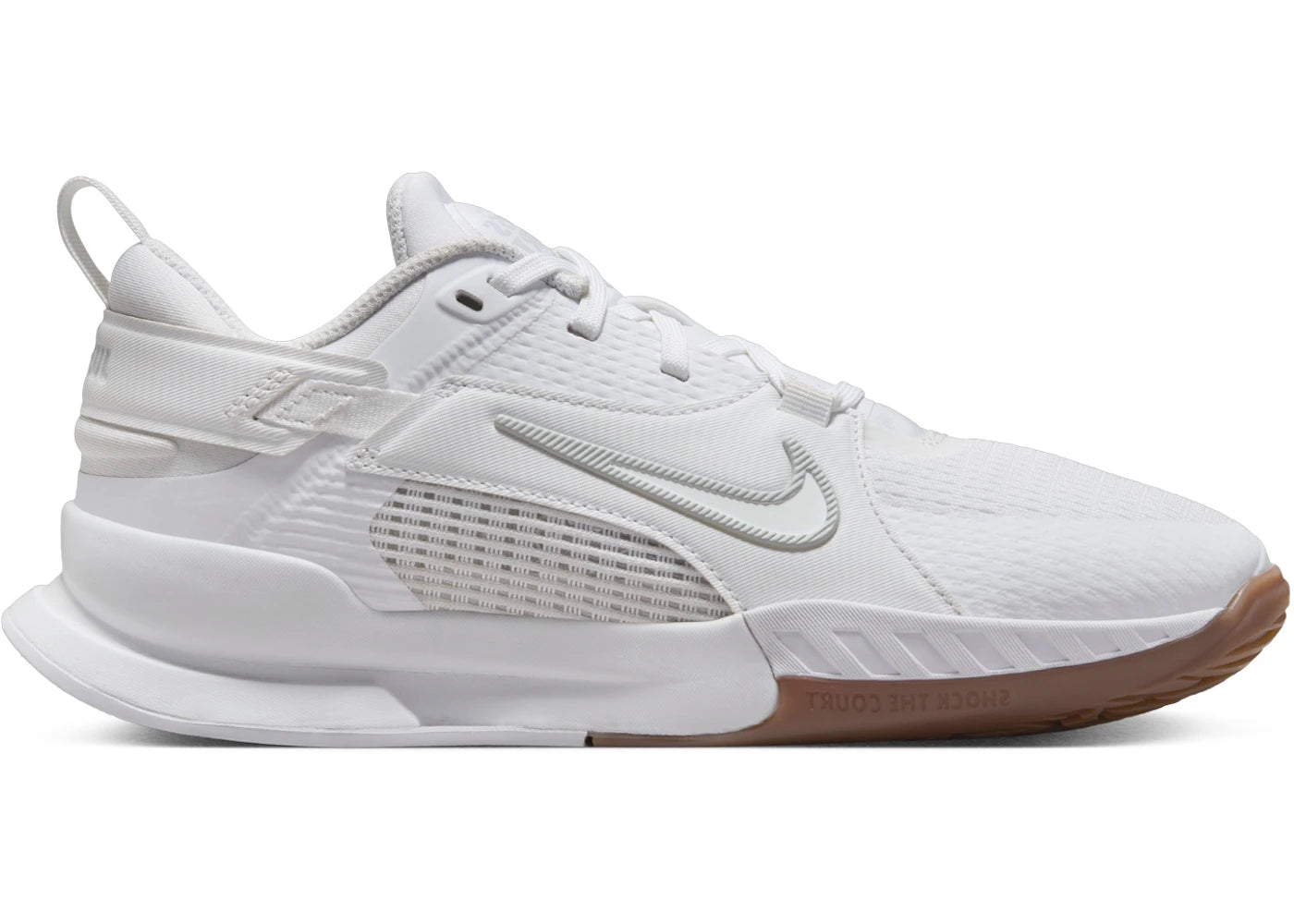 Nike Crosscourt White Gum Medium Brown Pure Platinum (GS)
