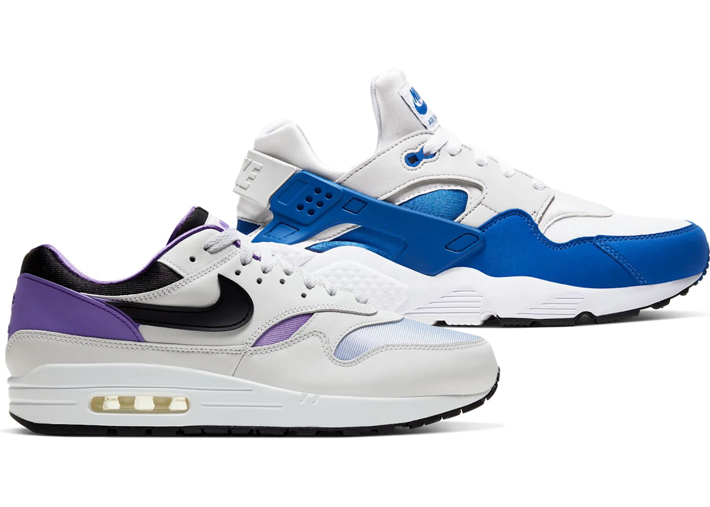 Nike DNA CH.1 Pack Air Max 1 / Air Huarache Run Purple Blue