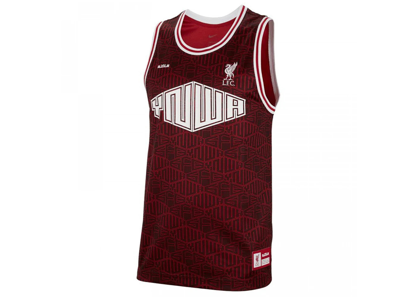 Nike DNA LeBron James Liverpool FC Jersey Black/Burgundy/White
