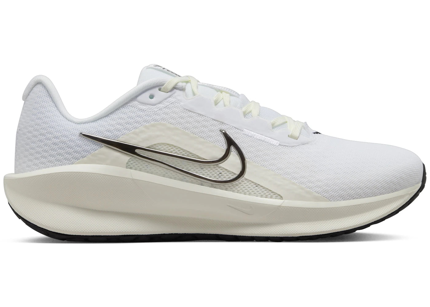 Nike Downshifter 13 White Black Sail Metallic Silver (Women's)