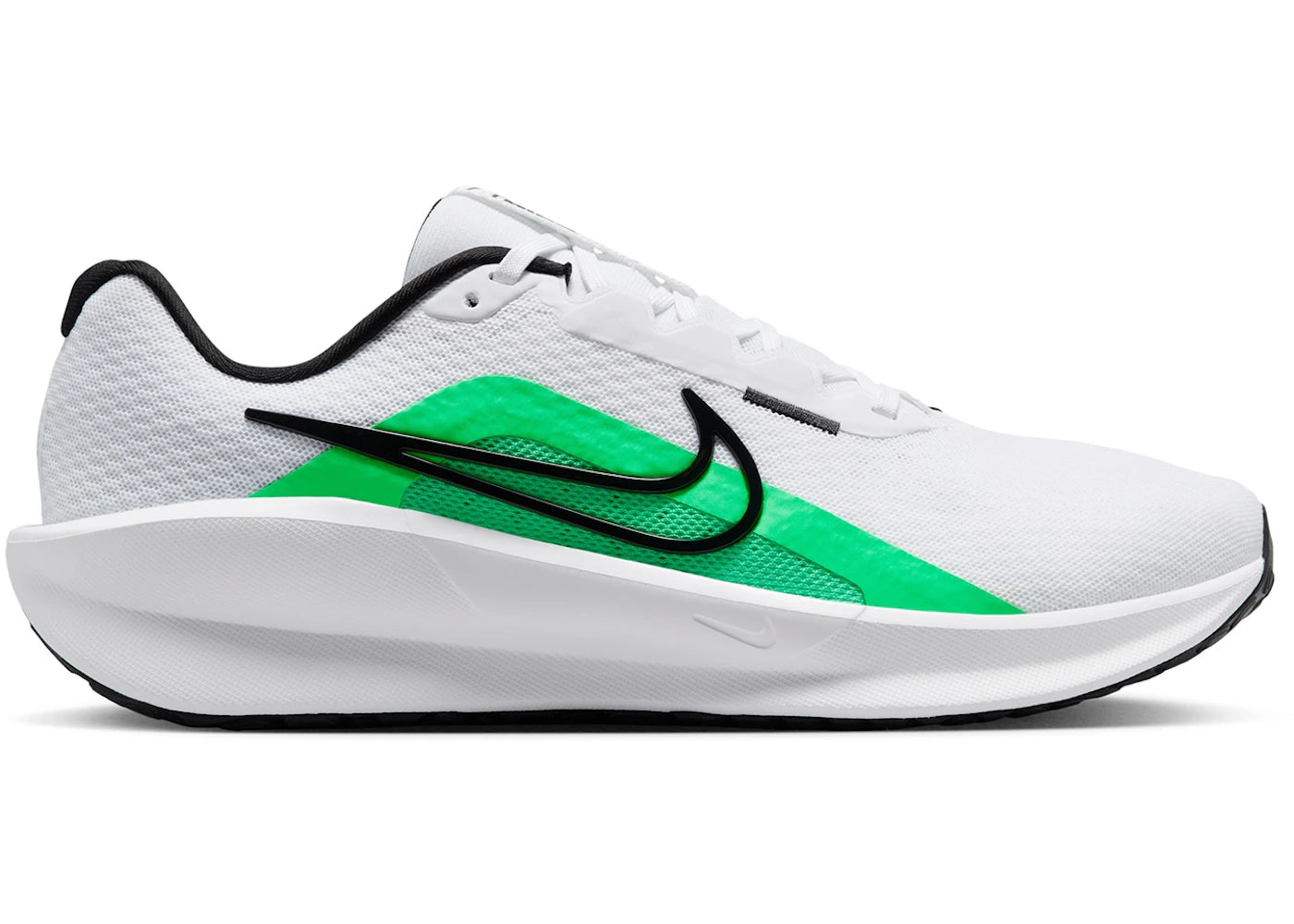 Nike Downshifter 13 White Green Shock Black