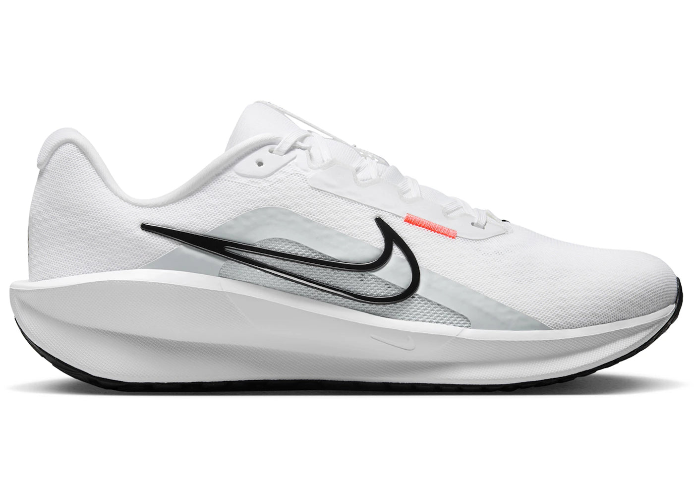 Nike Downshifter 13 White Pure Platinum Bright Crimson Black