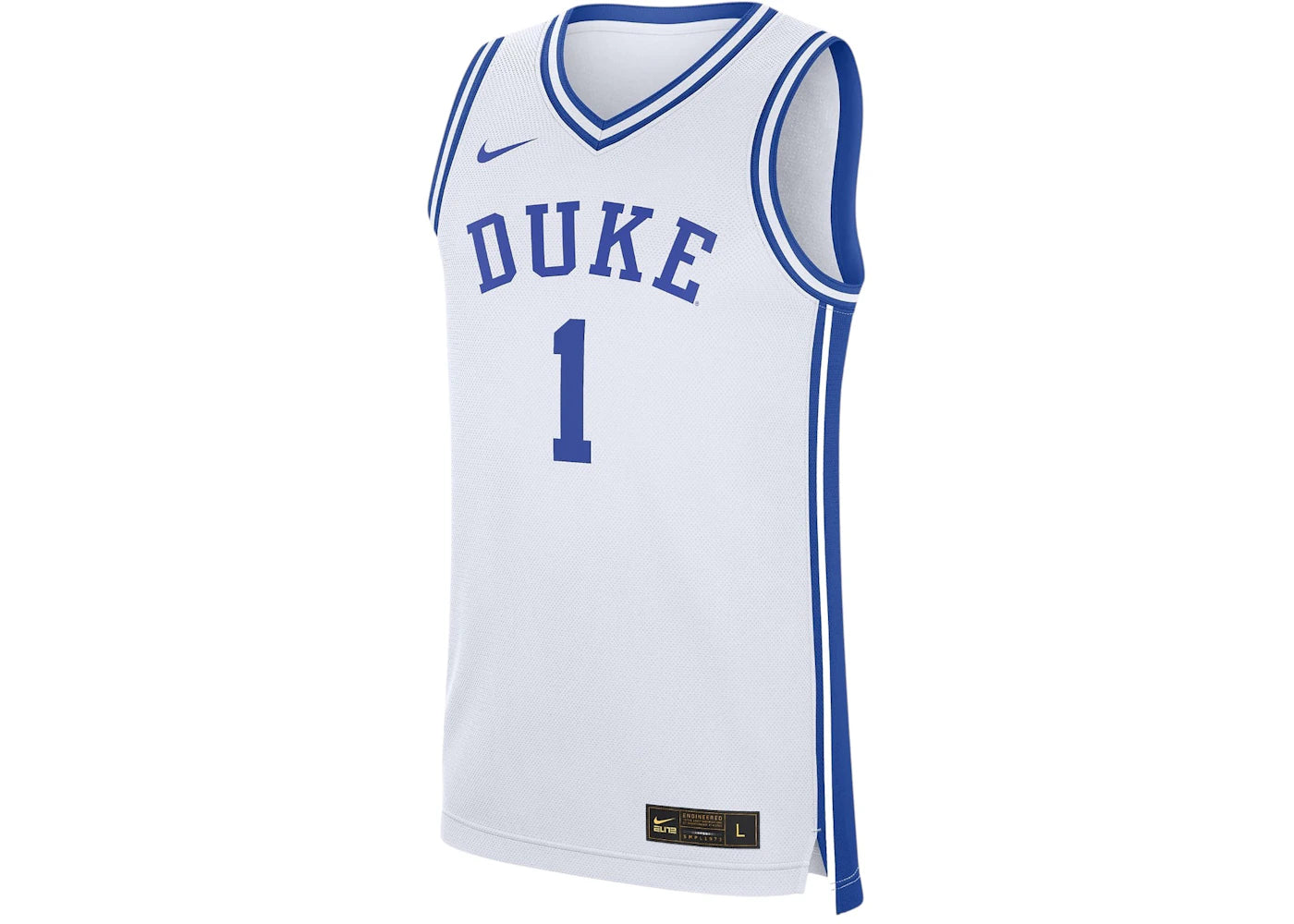 Nike Duke Blue Devils Replica College Basketball Jersey White